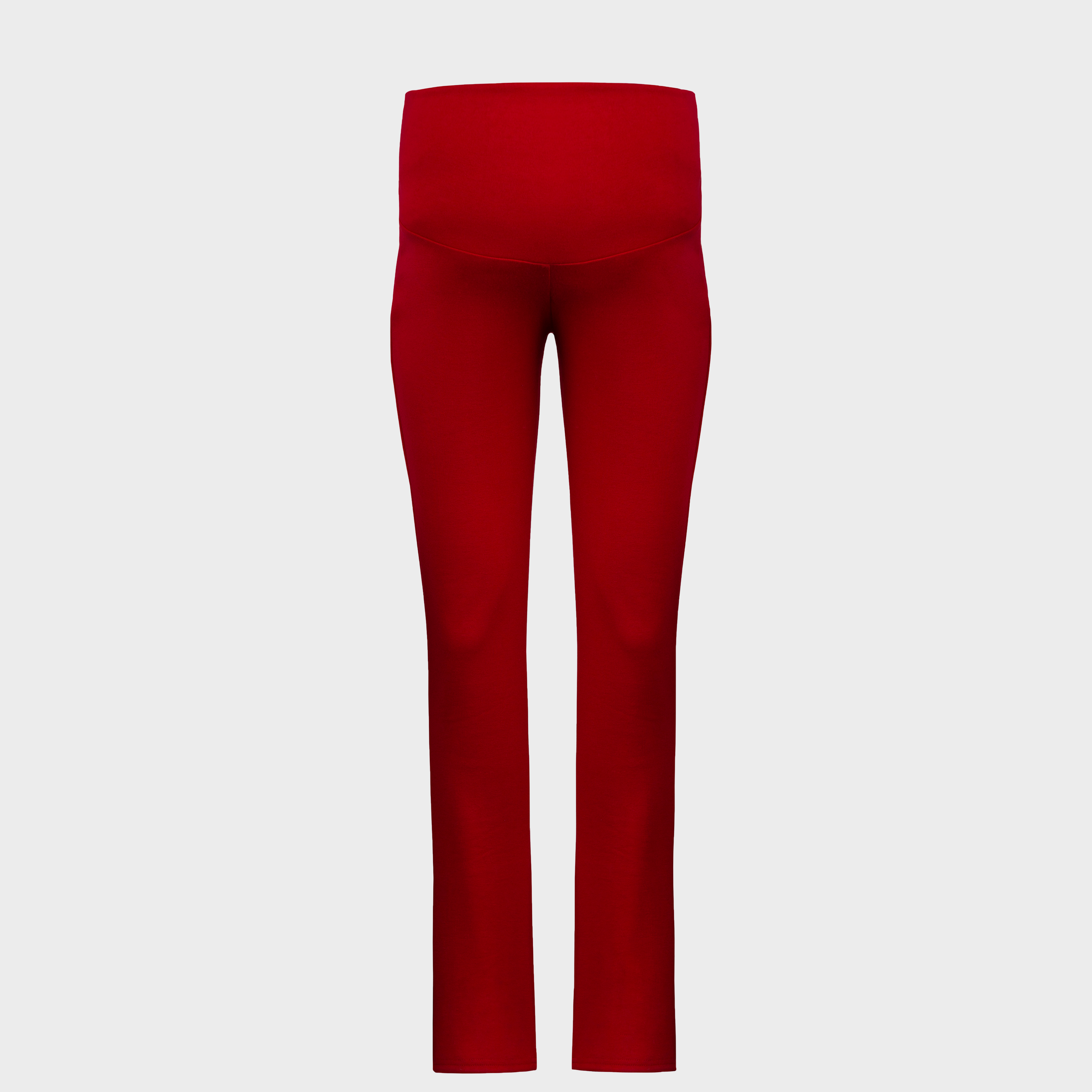 საორსულე წითელი კლასიკური შარვალი (წელვადი) 